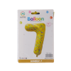 Balloon Shaped Number 7