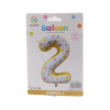 Balloon Shaped Number 2